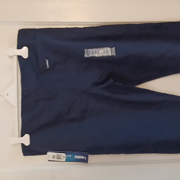 Landau Essentials scrub pants women's size small tall dark blue - Picture 5 of 8